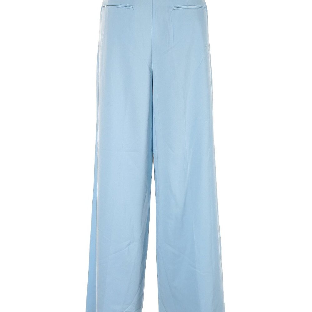 Ann Taylor Wide-Leg Trouser in Sky Blue - Picture 2 of 4